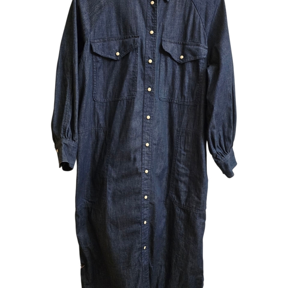 Banana Republic Dark Blue Denim Dress